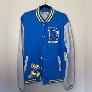 Disney Donald Duck High School Letterman Jacket Size XL - exclusive print